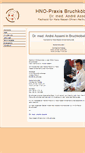 Mobile Screenshot of hno-bruchkoebel.de